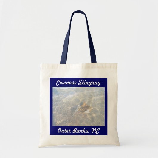 Cownose Stingray OBX-reeks Tote Bag (Voorkant)