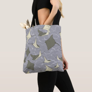 Cownose Stingray Ocean Pattern Draagtas