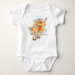 Cowpoke calf western cowboy cowgirl baby springpak romper