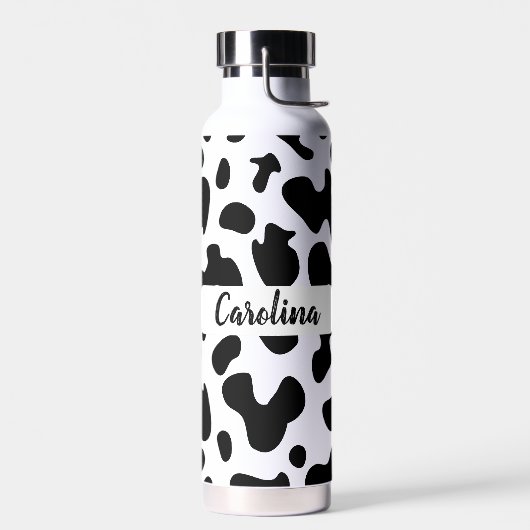 cowprint motief waterfles (Links)