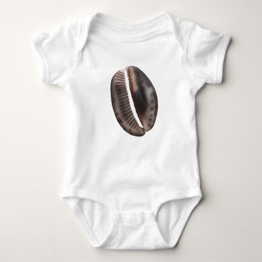 Cowrie Shell Baby Outfit Romper (Voorkant)