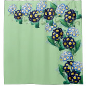 Cowslip Primrose Botanical Douchegordijn (Voorkant)