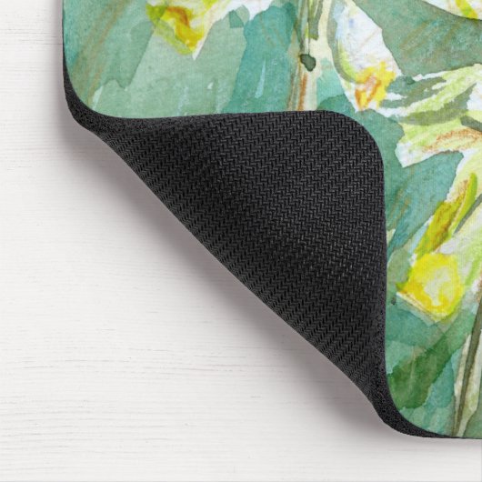 Cowslips Primula veris on a grassy bank Mousemat Muismat (Hoek)