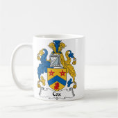 Cox Family Crest Koffiemok (Links)