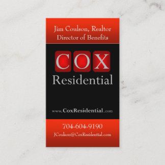 Cox Residential Visitekaartje
