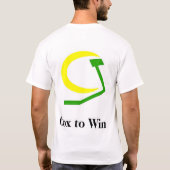 Cox to Win - AUS T-shirt (Achterkant)