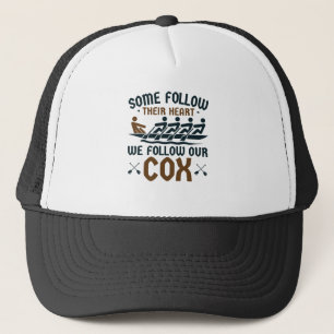 Coxswain, het grappige roeiende team... volgen onz trucker pet