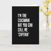 Coxswain Kaart (Gele Bloem)