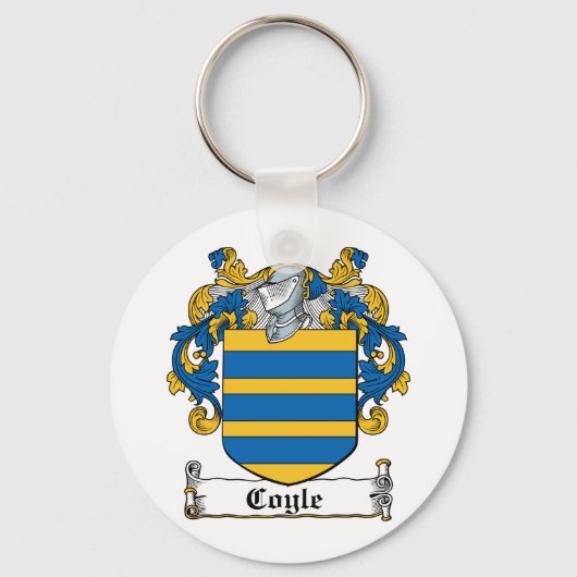 Coyle Family Crest Sleutelhanger (Voorkant)