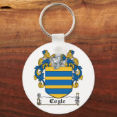 Coyle Family Crest Sleutelhanger (Voorkant)