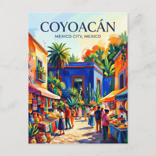 Coyoacán Mexico Briefkaart