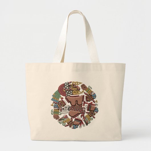 Coyolxauhqui Grote Tote Bag (Voorkant)