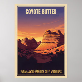 Coyote Buttes V01 Poster