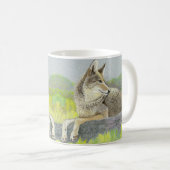 Coyote café Mug (Devant droit)