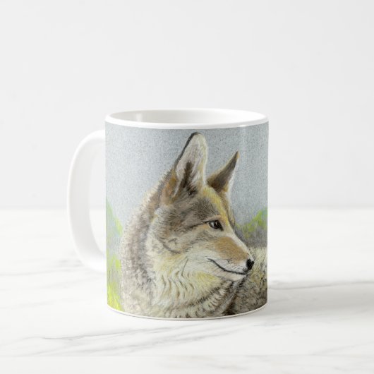 Coyote café Mug (Devant gauche)