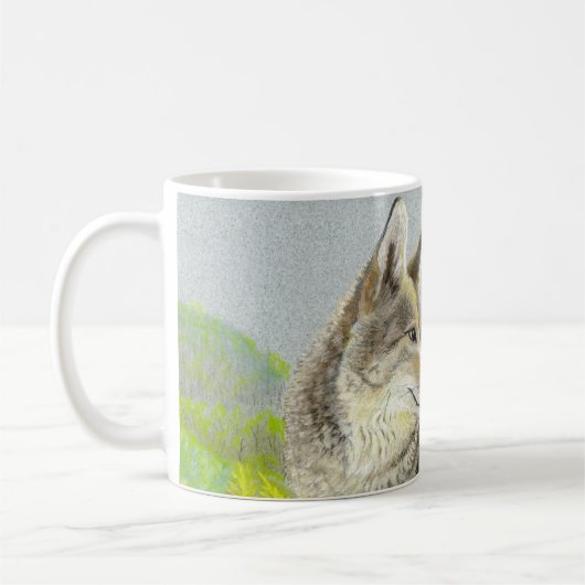 Coyote café Mug (Gauche)