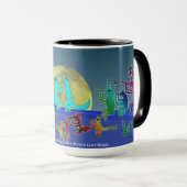 Coyote Crooners Singing New Mexico Love Songs Mug (Devant droit)