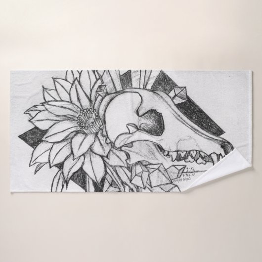 Coyote de cristal (Serviette de bain)