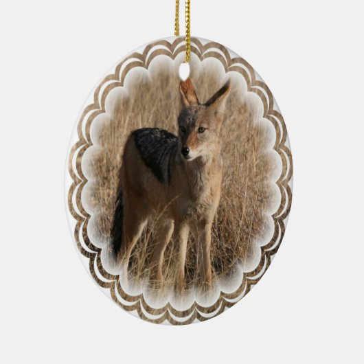 Coyote Design Ornament (Rechts)