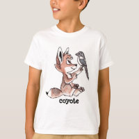 Coyote en Magpie Kinder T-Shirt
