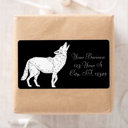 Coyote Howling Thunder_Cove Etiket (Insitu)