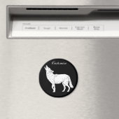 Coyote Howling Thunder_Cove Magneet (Insitu (Vaatwasser))