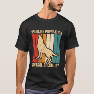 Coyote Hunting Coyote Hunter Wildlife Population S T-shirt