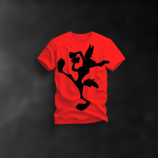 COYOTE IN BEWEGING T-SHIRT