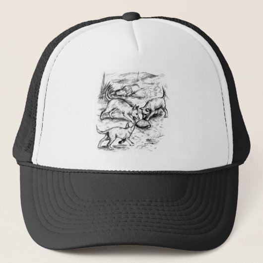 Coyote-jongen Trucker Pet (Voorkant)