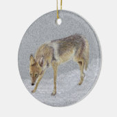 Coyote Keramisch Ornament (Links)