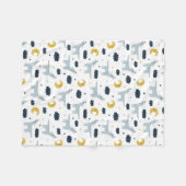 Coyote Moon Fleece Deken (Voorkant (Horizontaal))