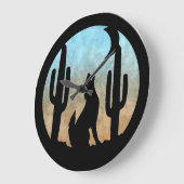 Coyote Moon Wall klok (Hoek)