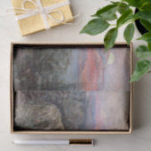 “Coyote Moonrise” van Frank Tenney Johnson Tissuepapier (Geschenk)