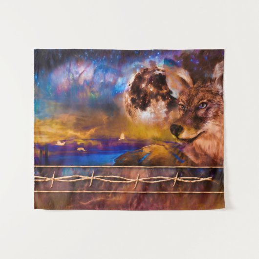 COYOTE NEEM ME NIET IN. WANDKLEED (Voorkant (horizontaal))