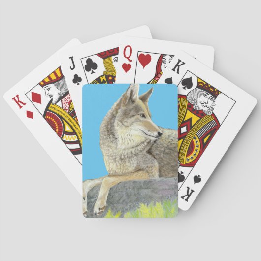 Coyote Pokerkaarten (Achterkant)