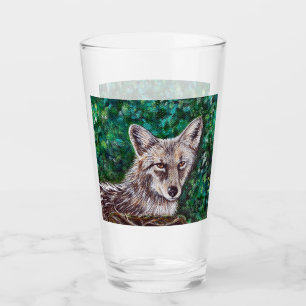 Coyote-schilderijen Glas