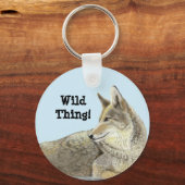 Coyote Sleutelhanger (Achterkant)