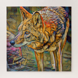 Coyote [Square Jigzaapuzzle] Legpuzzel