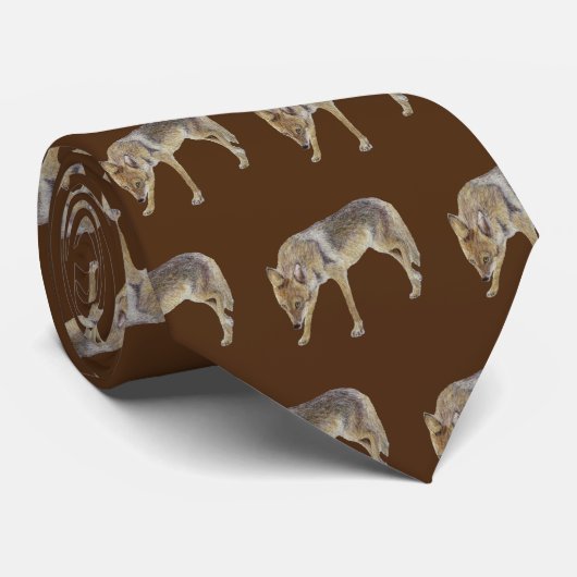 Coyote Stropdas (Opgerold)