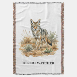 Coyote-zuidwestranch comfort deken