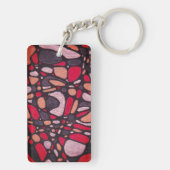 Coyotes van de Zuidwestelijke sleutelhanger (achterkant)