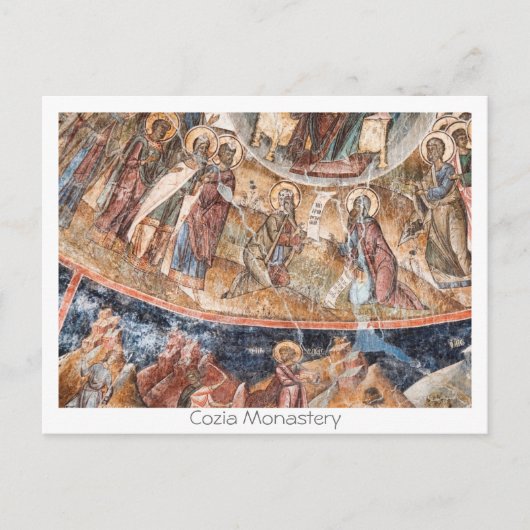 Cozia Monastery Briefkaart (Voorkant)
