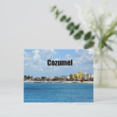 Cozumel Briefkaart (Staand voorkant)