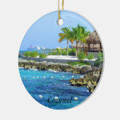 Cozumel Chankanaab Park Travel Ornament (Links)