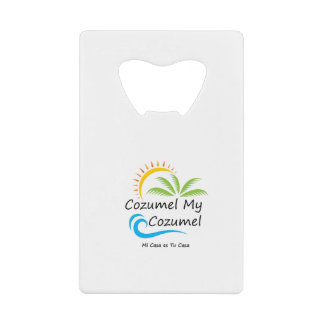 Cozumel Credit Card Bottle Open Kredietkaart Flessenopener
