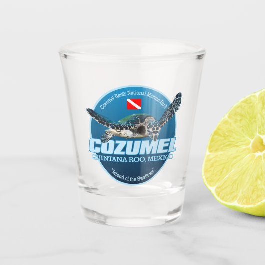 Cozumel (DD2) Shot Glas (Voorkant)