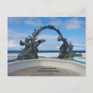 Cozumel Divers Arch Monument Briefkaart