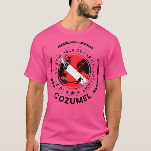 Cozumel Diving T-shirt (Voorkant)