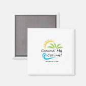 Cozumel Magnet Magneet (Voorkant / Achterkant)