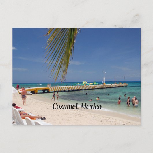 Cozumel Mexico Briefkaart (Voorkant)